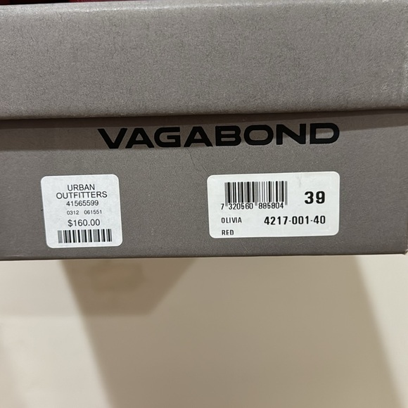 VAGABOND RED BOOTIES - Picture 6 of 6